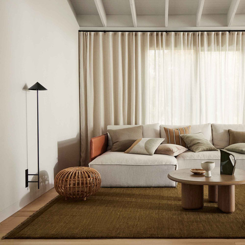 Oakmoss Silvio Hand-Woven Wool Rug
