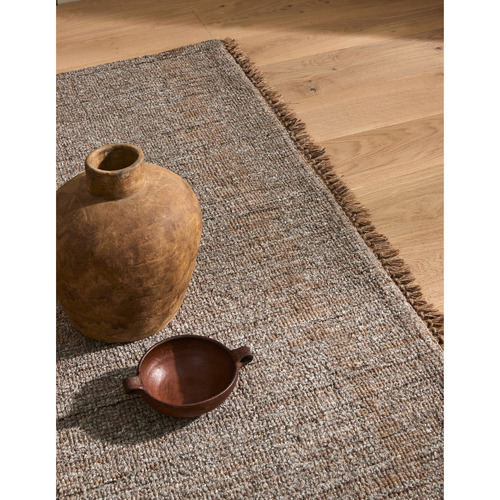 Taupe Puglia Hand-Woven Rug