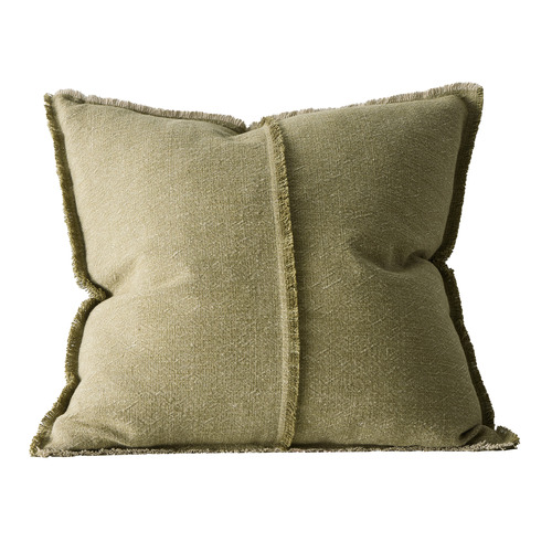 Adela Square Cotton & Linen Cushion