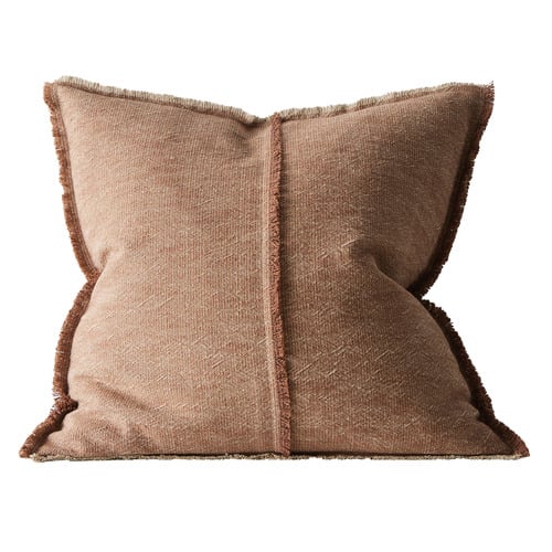 Adela Square Cotton & Linen Cushion