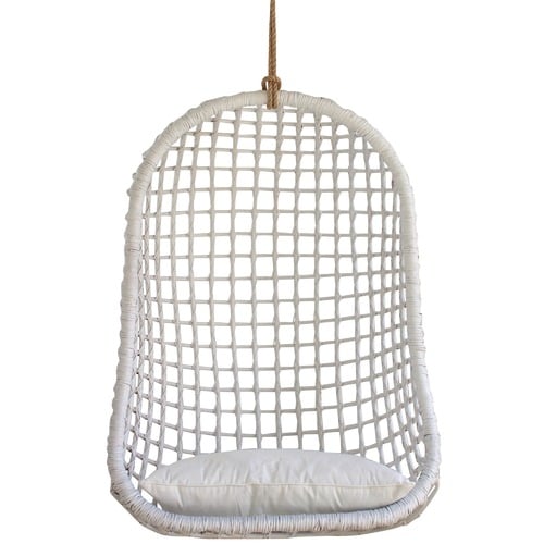 White Laluna Hanging Chair
