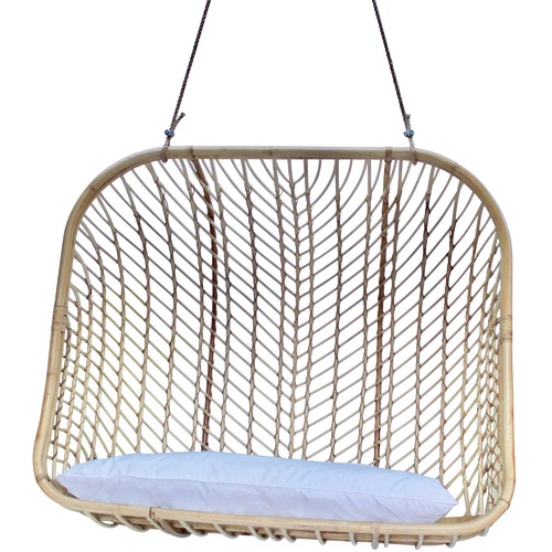 The Palms Rattan Love Seat Chair