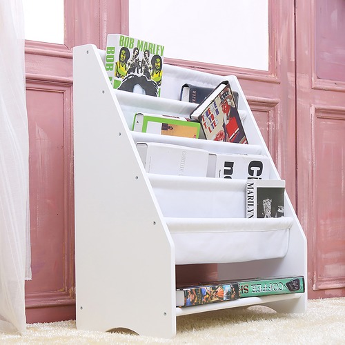 York street Callum Kids' Canvas Display Bookshelf Temple & ster