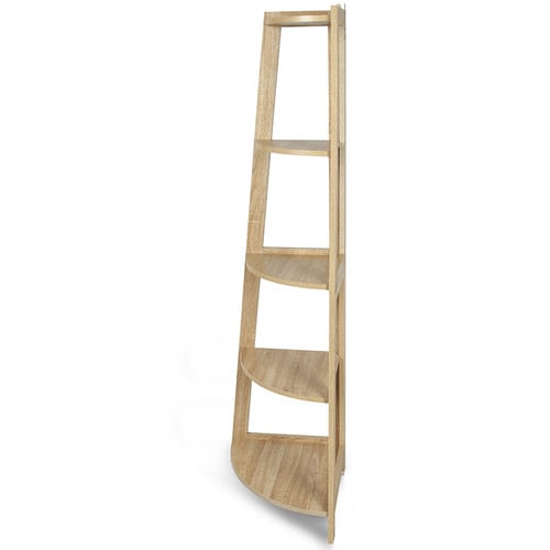 Hawaii 5 Tier Ladder Bookshelf