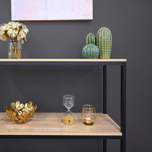 Rome 3 Tier Industrial Storage Bookshelf