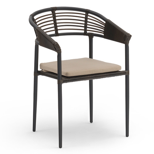Dark Brown Herman Outdoor 2 Person Lounge Set