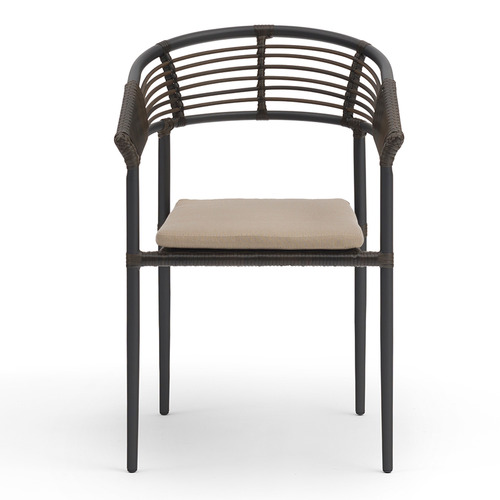 Dark Brown Herman Outdoor 2 Person Lounge Set