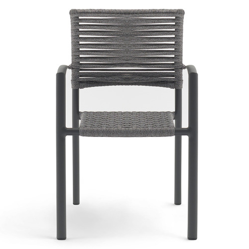 8 Seater Dark Grey Adriano Outdoor Dining Set