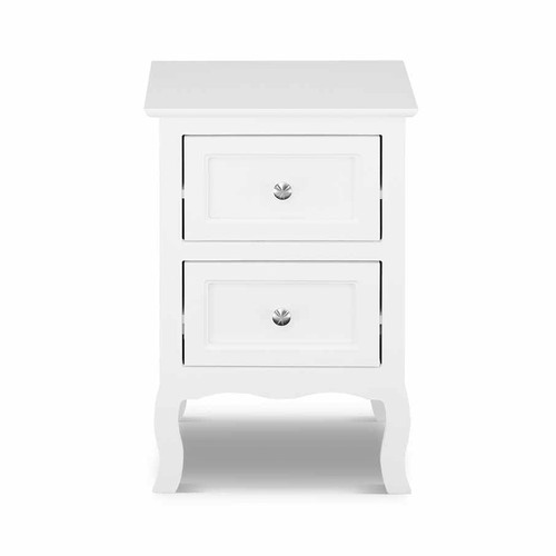 Viktor 2 Drawer Bedside Table