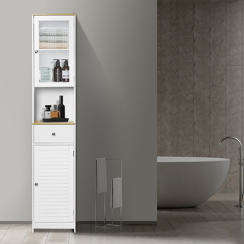 Lubov Tall Bathroom Cabinet