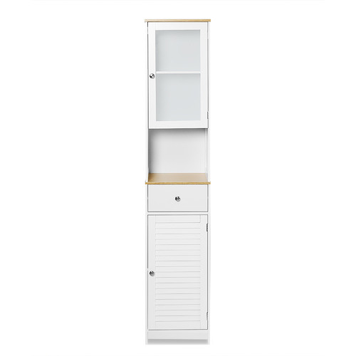 York street Lubov Tall Bathroom Cabinet | Temple & Webster