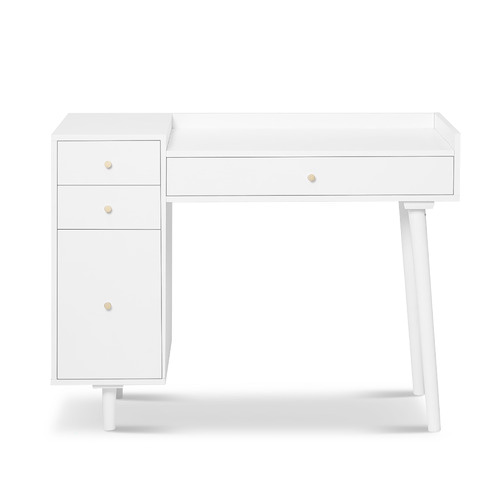 Elmer Pine Wood 4 Drawer Study Desk