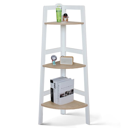 Hawaii 3 Tier Corner Ladder Shelves