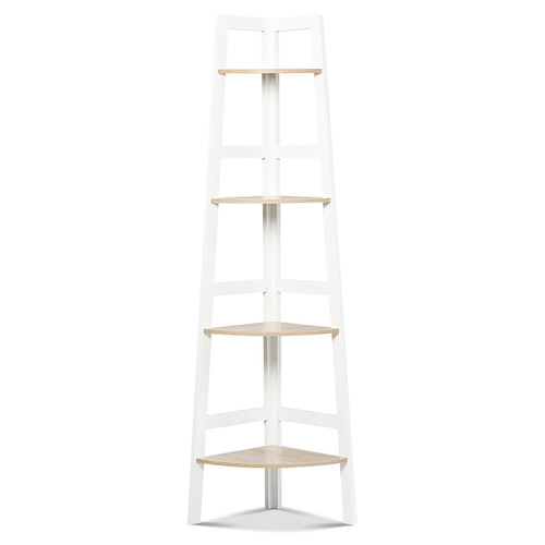 Hawaii 4 Tier Corner Ladder Shelves