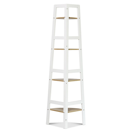 Hawaii 4 Tier Corner Ladder Shelves