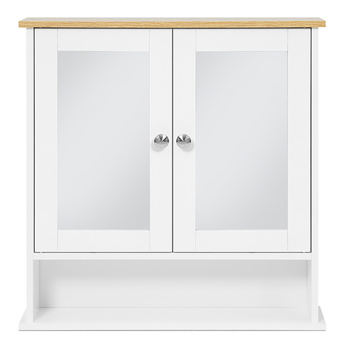 2 Piece Auston Tall Cupboard & Bathroom Cabinet Set
