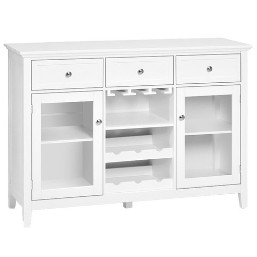 York street Nikolette 3 Drawer Sideboard Buffet | Temple & Webster