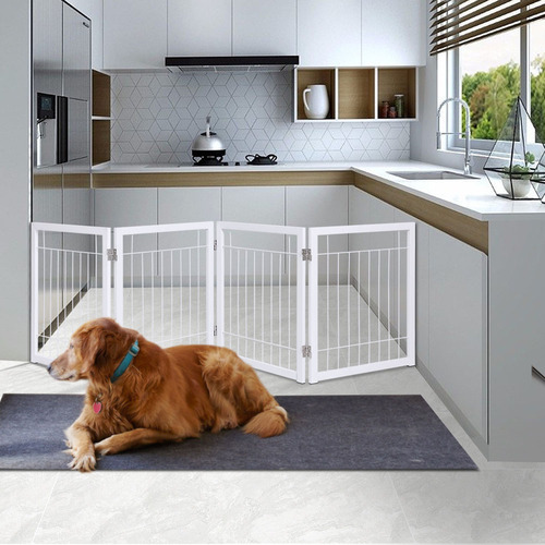 York street Blythe 4 Panel Foldable Pet Gates Temple & ster