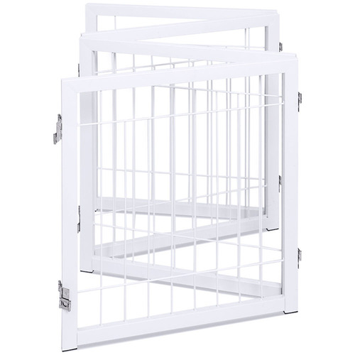 York street Blythe 4 Panel Foldable Pet Gates Temple & ster