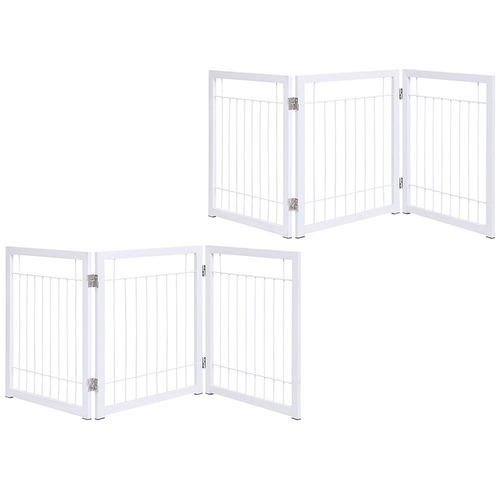 York street Blythe 3 Panel Foldable Pet Gates | Temple & Webster