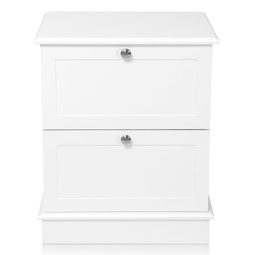 Colette 2 Drawer Bedside Table
