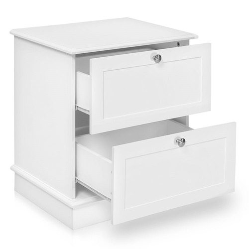Colette 2 Drawer Bedside Table