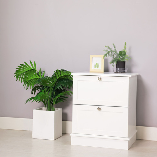 Colette 2 Drawer Bedside Table