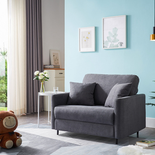 Jacob Single Eucalyptus Wood Sofa Bed