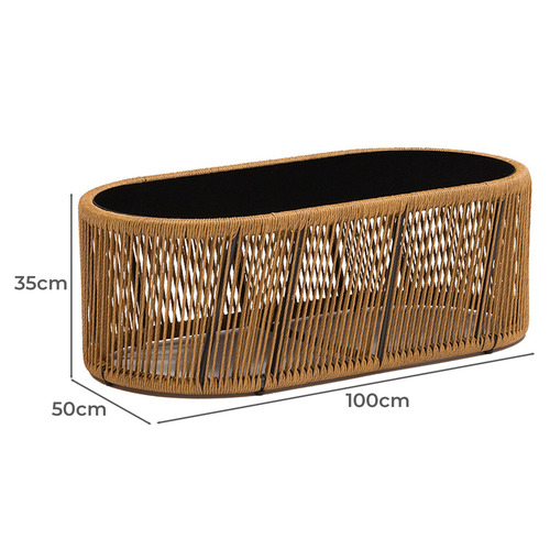 Barnes PE Rattan Outdoor Sofa Set