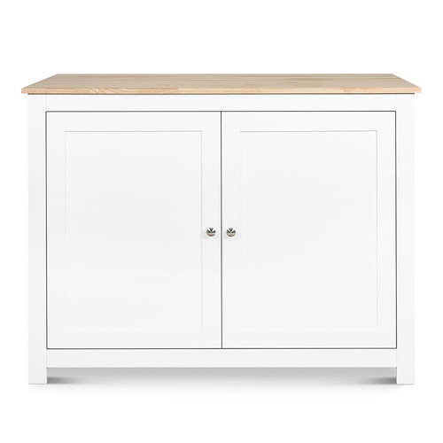 2 Seater Aldrich Kitchen Island & Stool Set