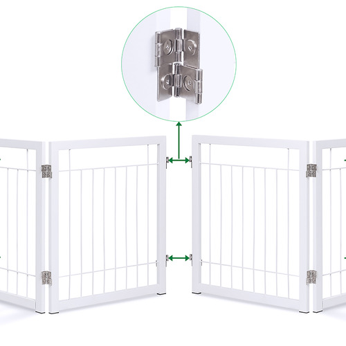 Benz 7 Panel Foldable Pet Gate