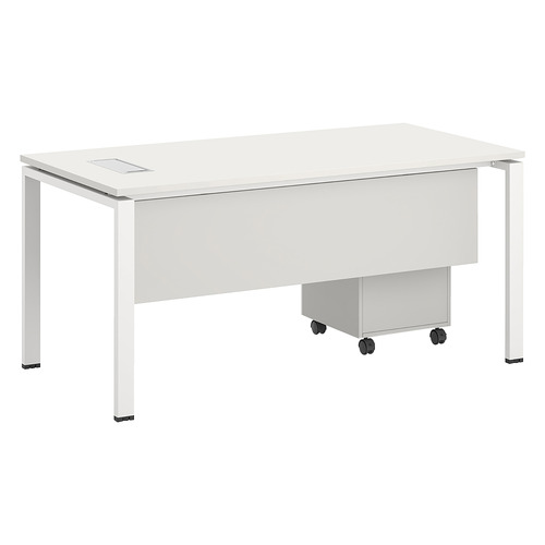 2 Piece Alexie Office Desk & Mobile Pedestal Set