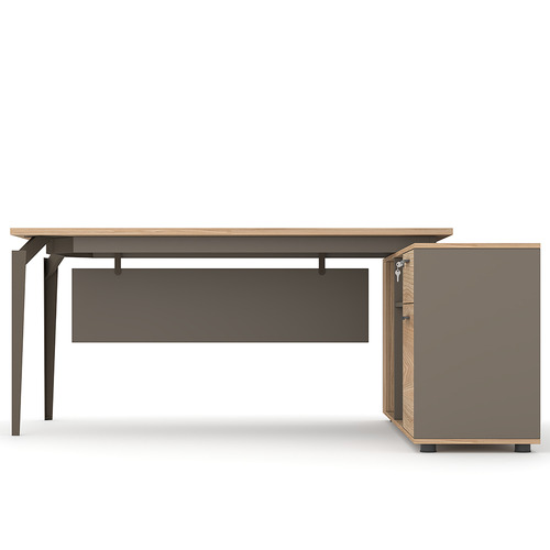 Allen L-Shaped Computer Desk