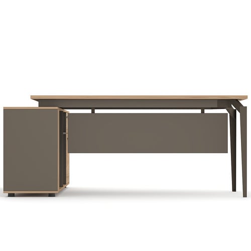 Allen L-Shaped Computer Desk