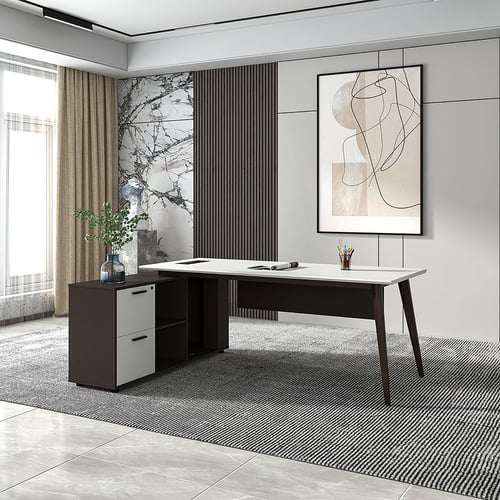 Nolan L-Shaped Executive Desk