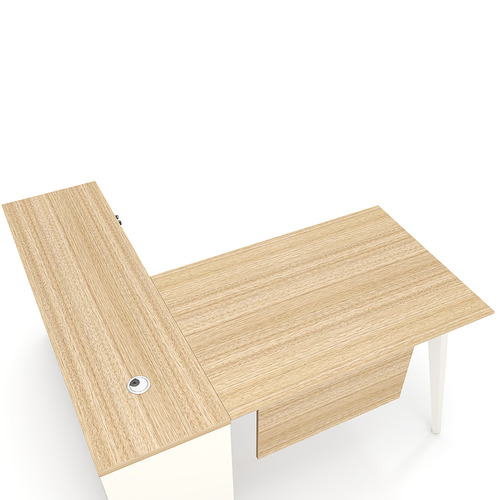 140cm Nolan L-Shaped Executive Desk
