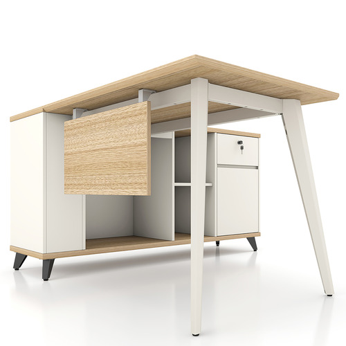 140cm Nolan L-Shaped Executive Desk