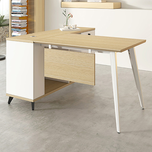 140cm Nolan L-Shaped Executive Desk