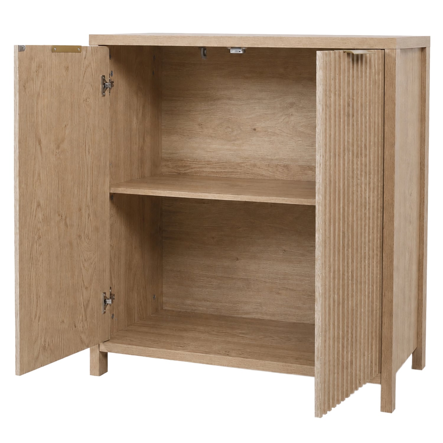 Zaire Fluted Storage Cupboard
