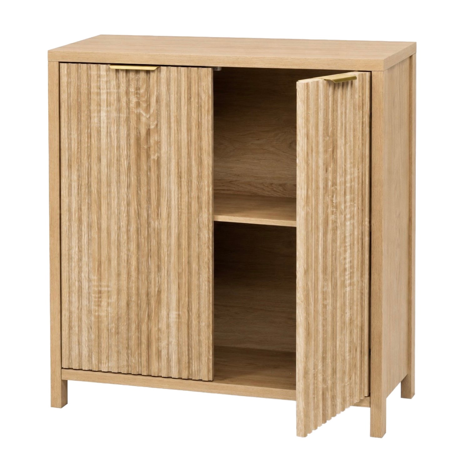Zaire Fluted Storage Cupboard