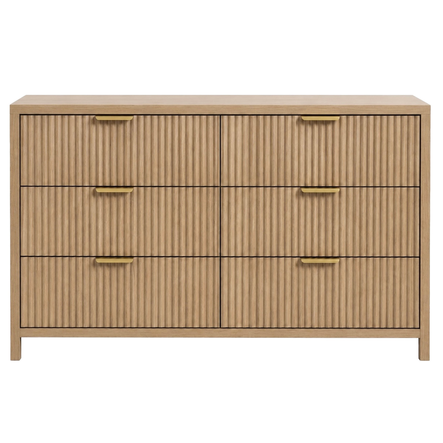 Marlow Fluted 6 Drawer Chest