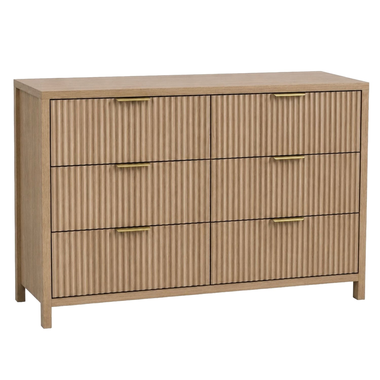 Marlow Fluted 6 Drawer Chest