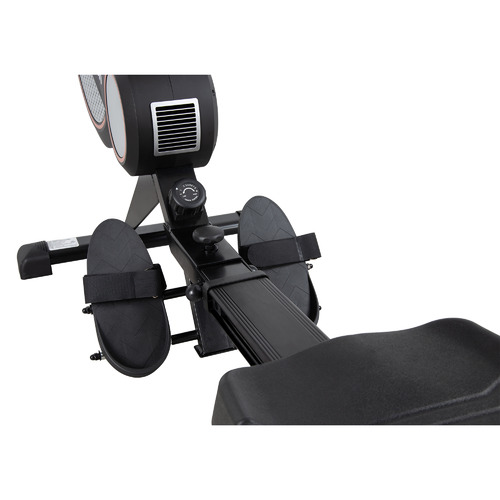 Black Air Resistance Rowing Machine 