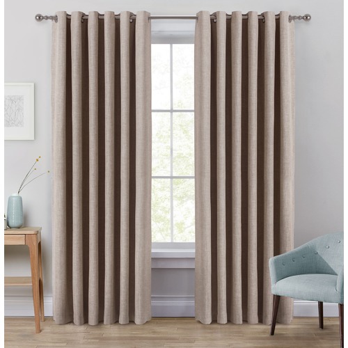 Windowsolutions Linen Portland Eyelet Blockout Curtains Reviews