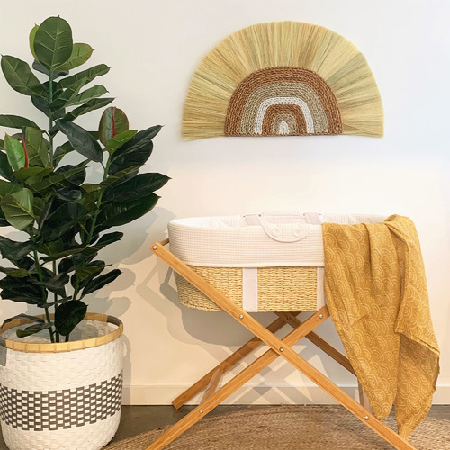 Rainbow Rayung & Seagrass Wall Hanging