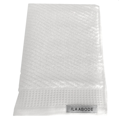Snow-Luna-Herringbone-Cotton-Bathroom-Towels