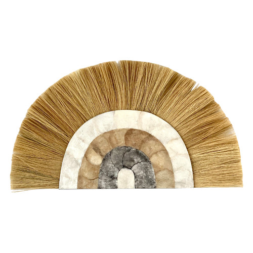 Capiz Shell & Rayung Wall Accent