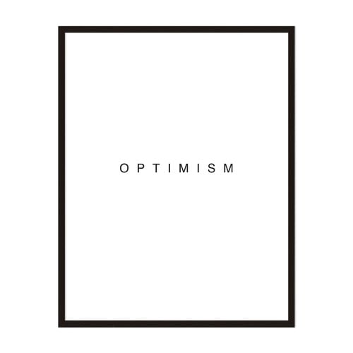 Optimism Framed Wall Art