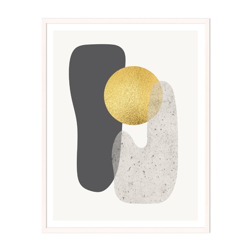 Metallic Compound 1 Framed Wall Art