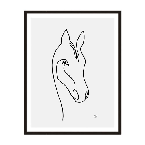 Horse 1 Framed Wall Art